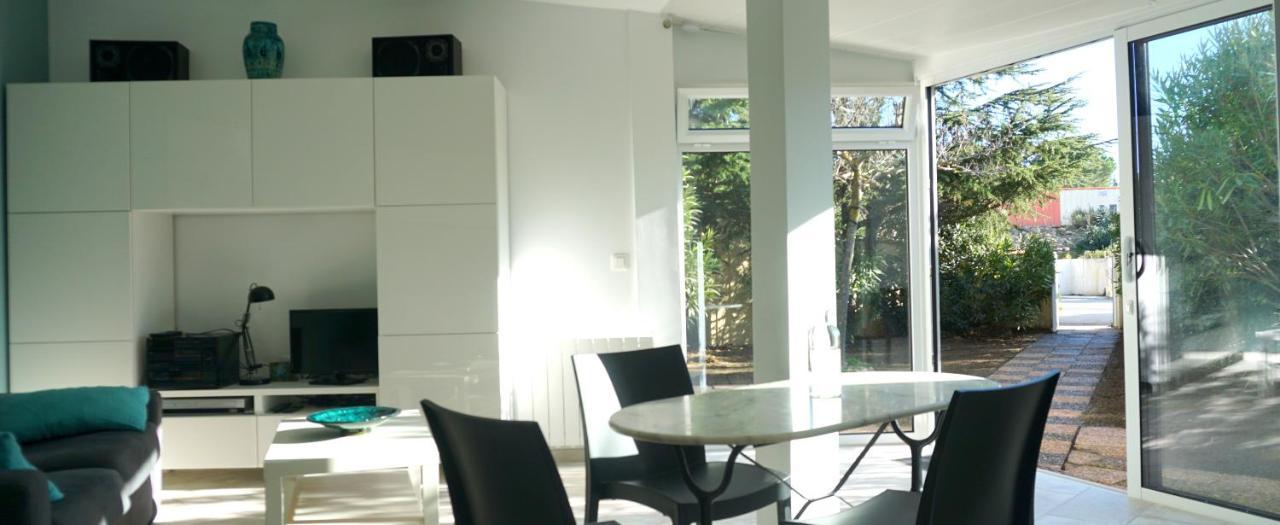 Maison Jardin Wifi - Climatisation - 100 M Plage Sauvage - 20 Min Perpignan Torreilles Luaran gambar