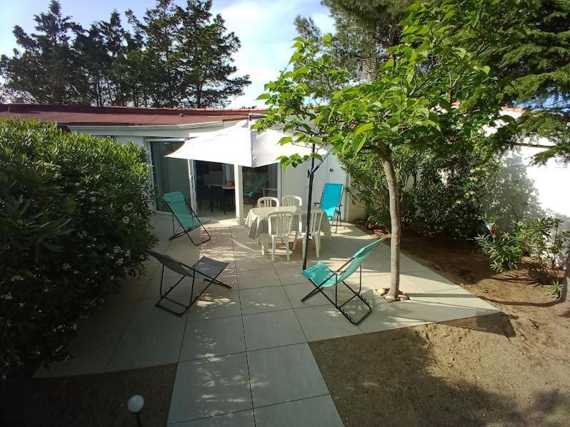 Maison Jardin Wifi - Climatisation - 100 M Plage Sauvage - 20 Min Perpignan Torreilles Luaran gambar
