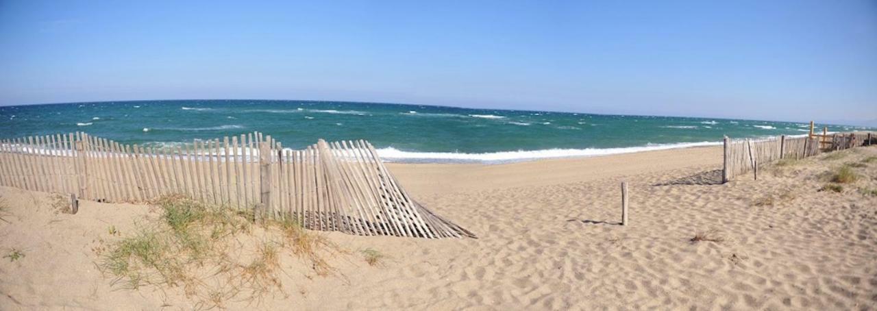Maison Jardin Wifi - Climatisation - 100 M Plage Sauvage - 20 Min Perpignan Torreilles Luaran gambar